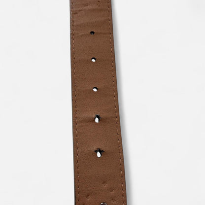 Y2K Guess Studded Silver Belt