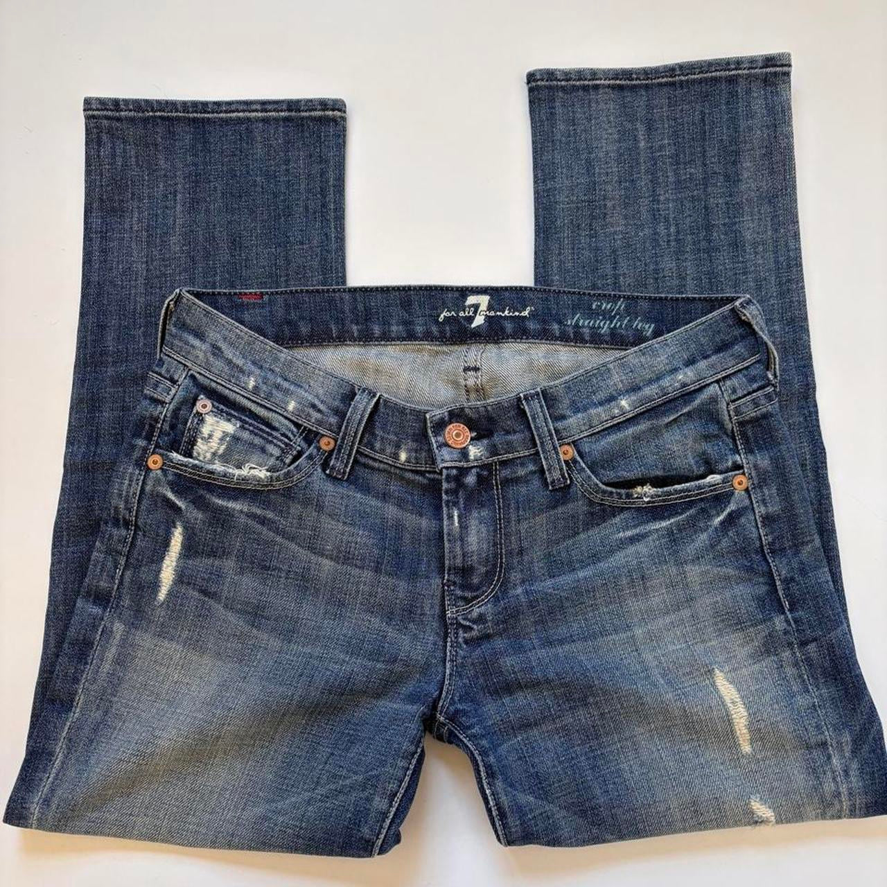 2000s Low Rise Seven Capris (XS)