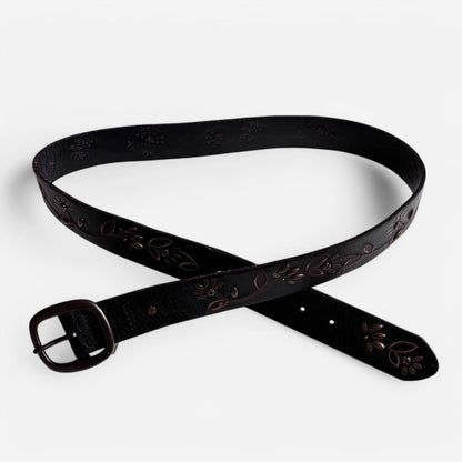 Y2K Floral Studded Belt (M/L)