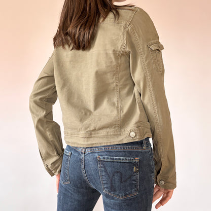 Y2K Cargo Jacket (S)