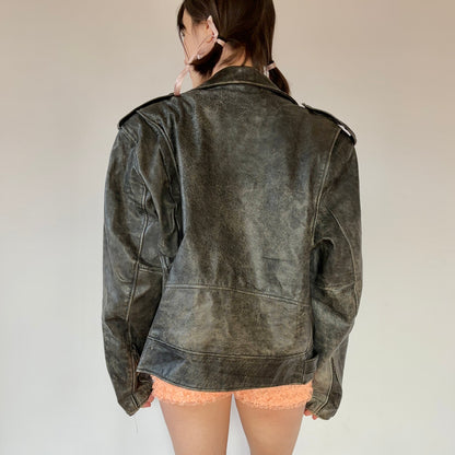 90s Biker Jacket (XL)