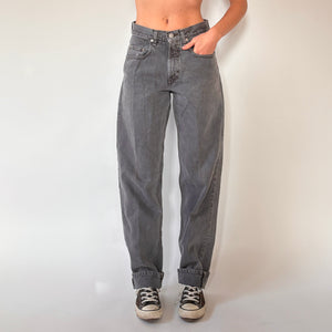 90s Gray Wash Jeans (S)