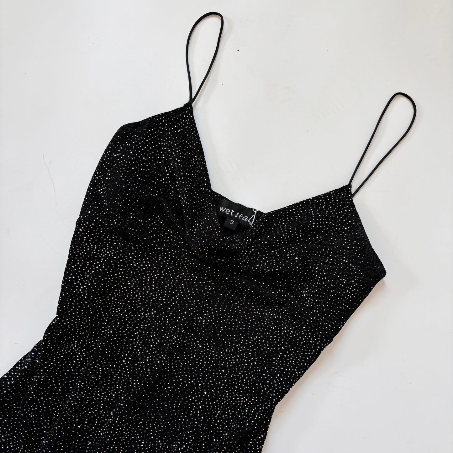Y2K Glitter Midi Dress (XS/S)