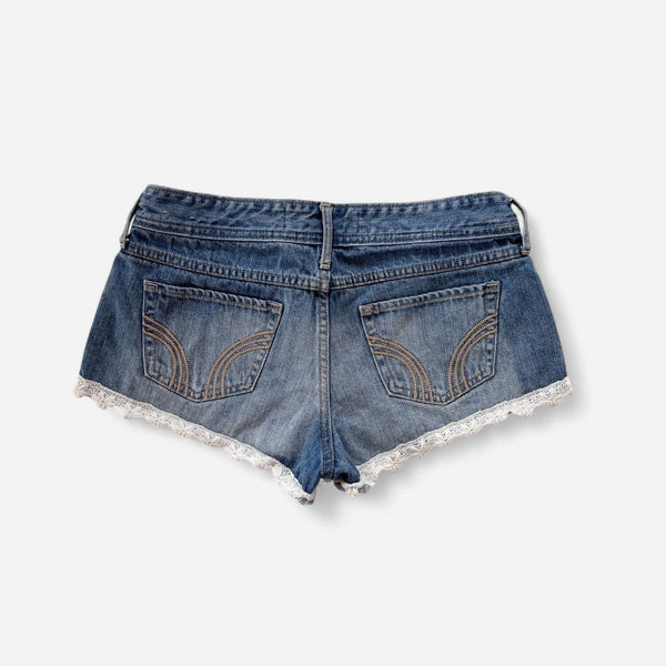 Hollister Low Rise Short Shorts (XS/S)