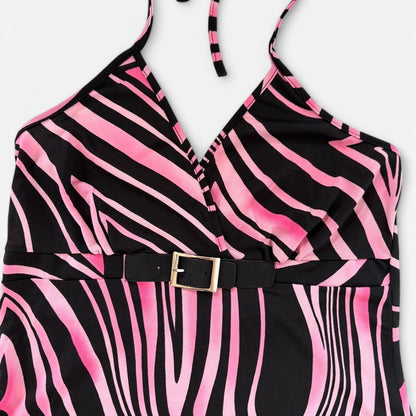 Y2K Groovy Buckle Halter (S/M)