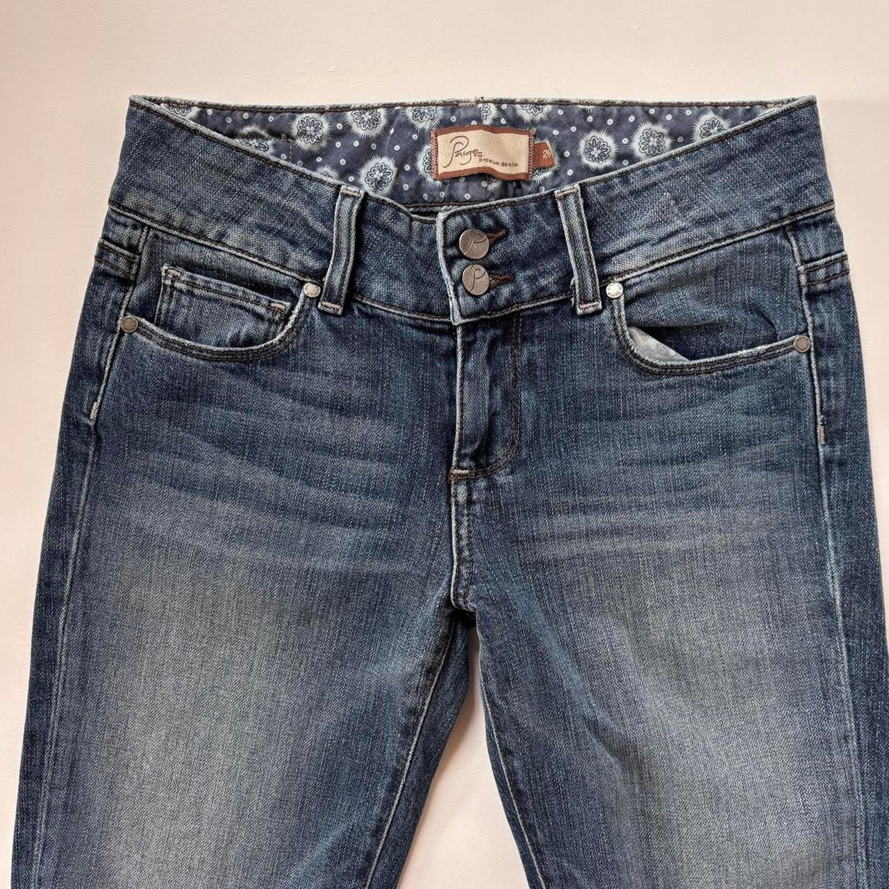 2000s Low Rise Flare Paige Jeans (XXS)