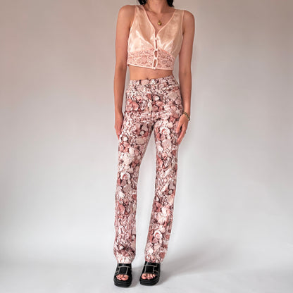 2000s Rock Print Pants (S)