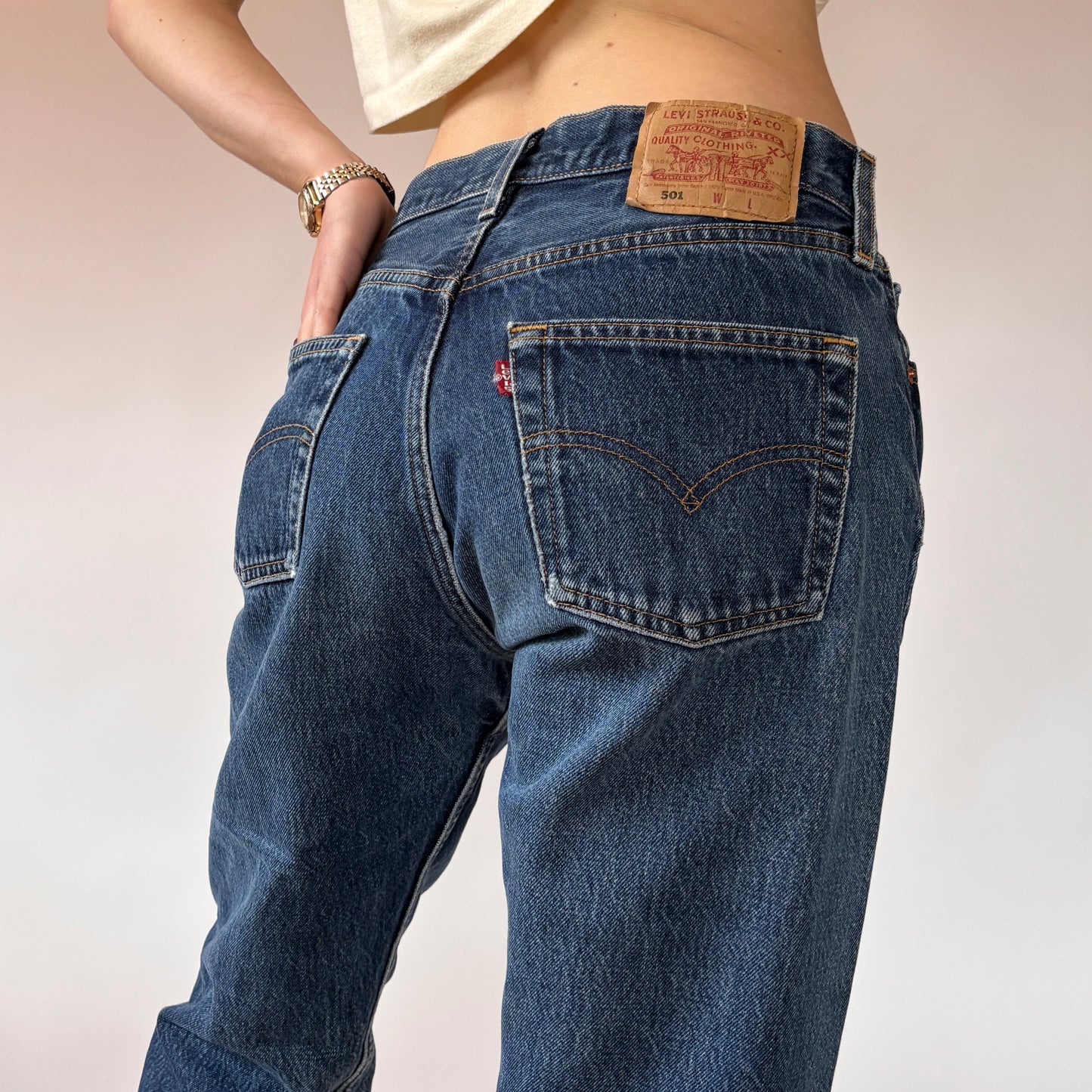 Levi’s 90s 501 “For Women” Jeans (M)