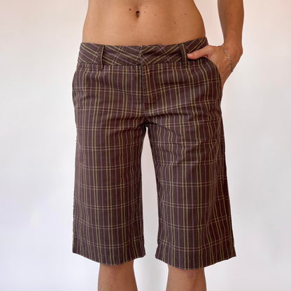 00s Volcom Plaid Shorts (XS)
