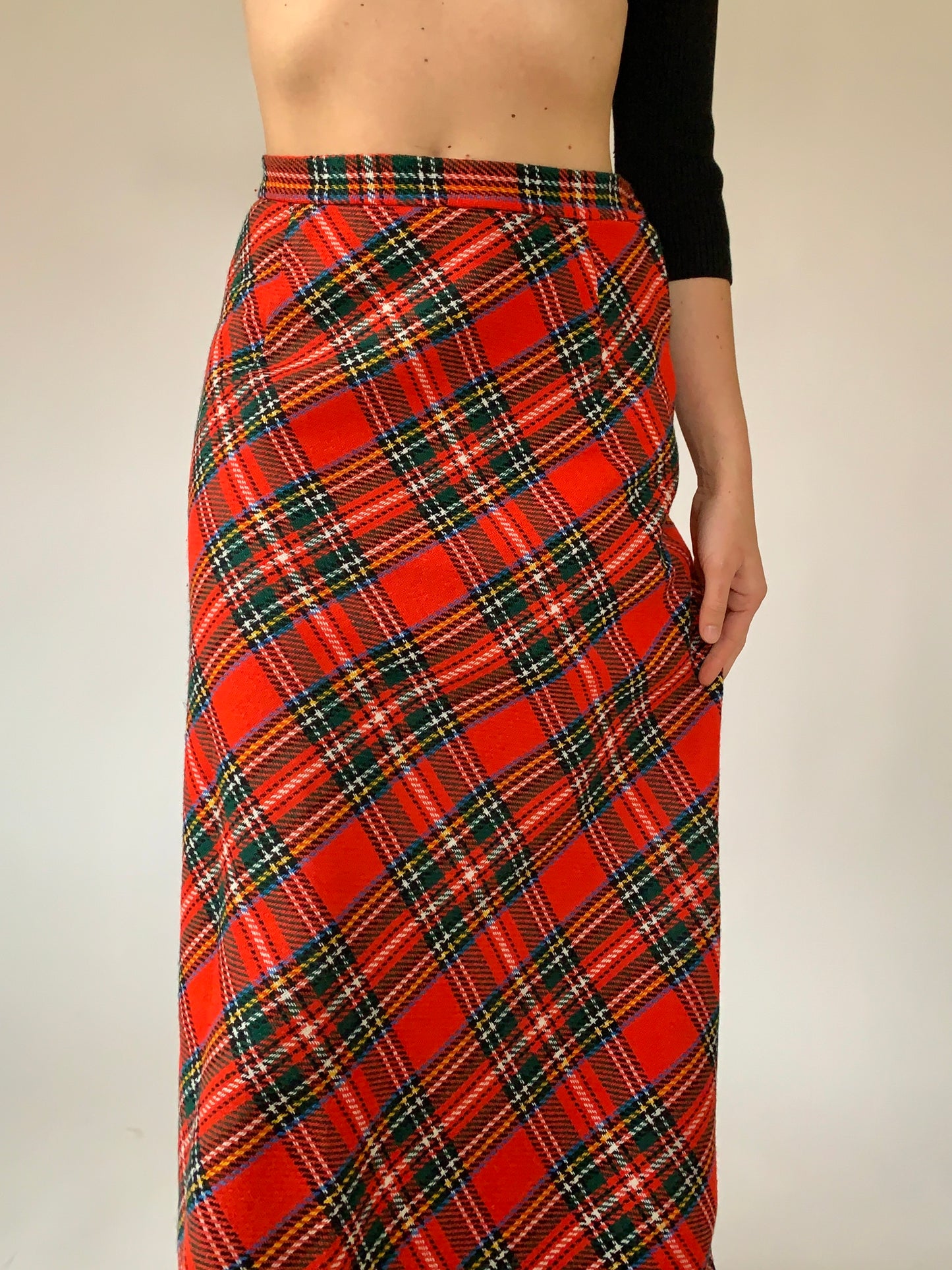 Vintage 1970s Maxi Skirt - Small