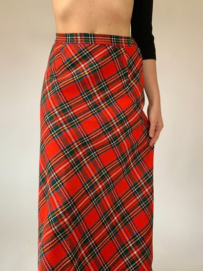 Vintage 1970s Maxi Skirt - Small