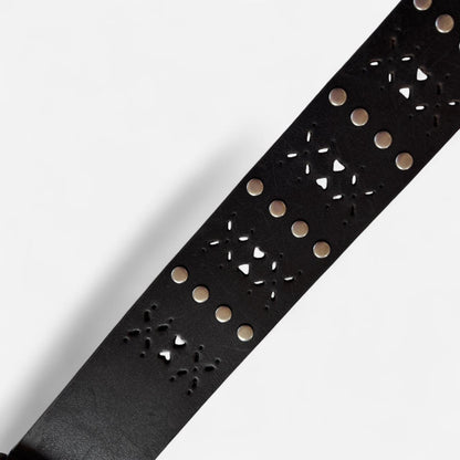 Calvin Klein Studded Cutout Belt