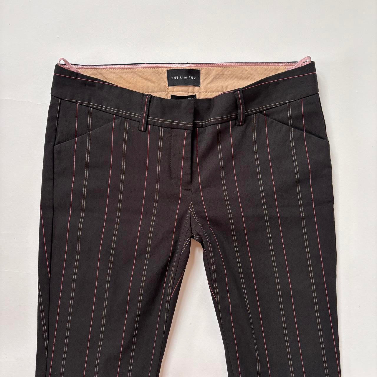 2000s Low Rise Pinstripe Pants (XXS)