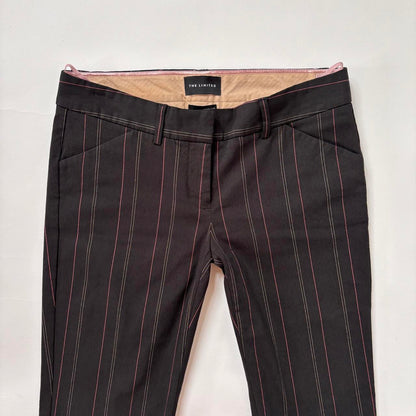 2000s Low Rise Pinstripe Pants (XXS)