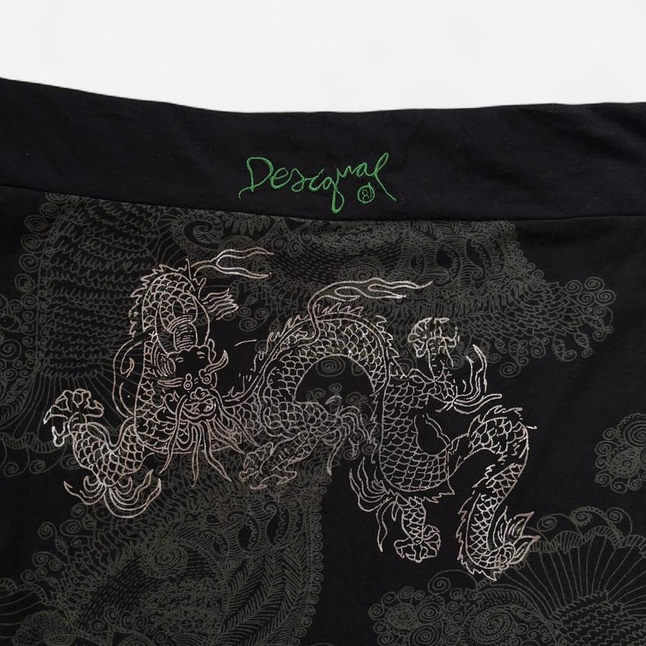 Desigual Graphic Midi Skirt (L/XL)