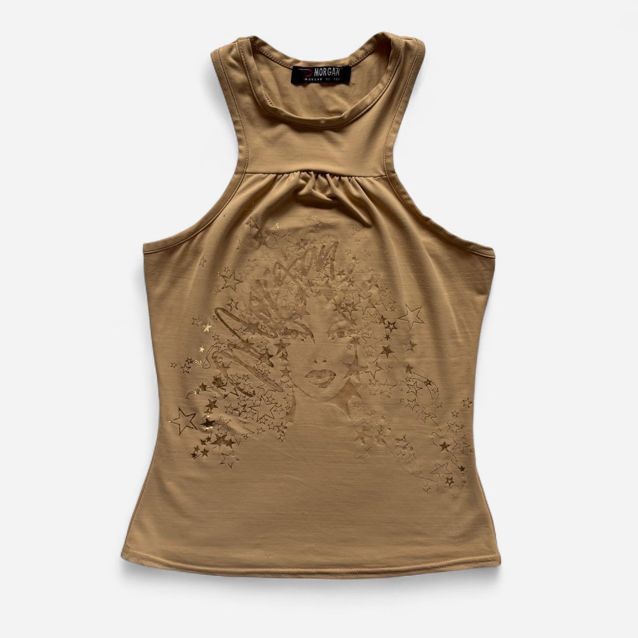 Y2K Morgan Graphic Tank (XS)