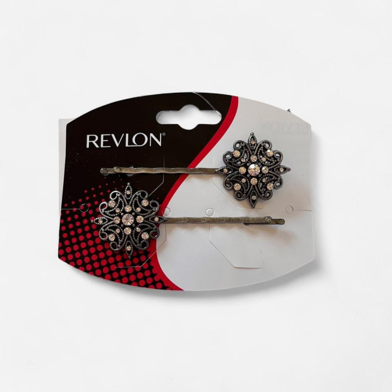 2000s Deadstock Rhinestone Hair Clips
