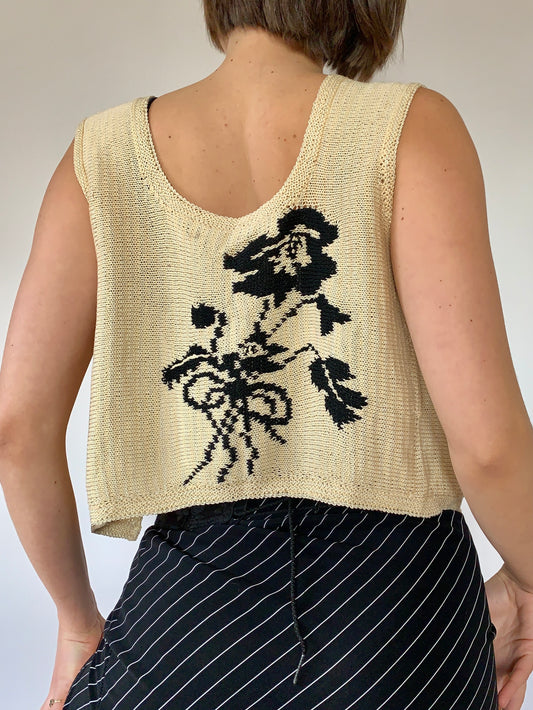 Coquette Knit Vest - XS