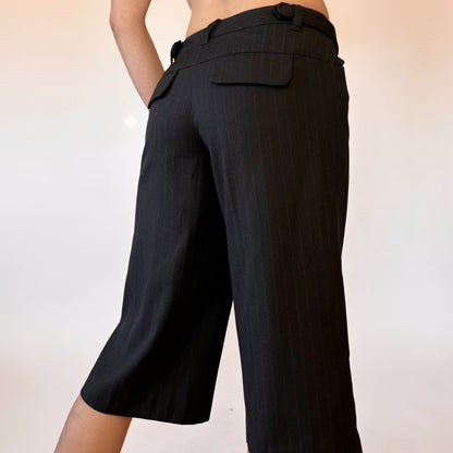 2000s Pinstripe Shorts (XXS)