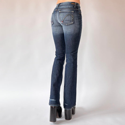 Y2K Guess Low Rise Flare Jeans (XXS)