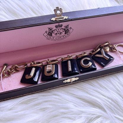 Juicy Couture Y2K Chunky Charm Bracelet