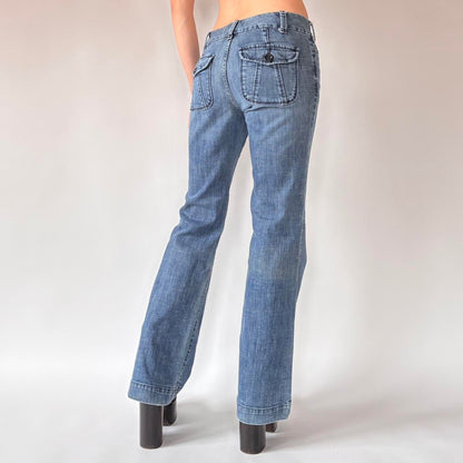 2009 Gap Low Rise Flare Jeans (S)