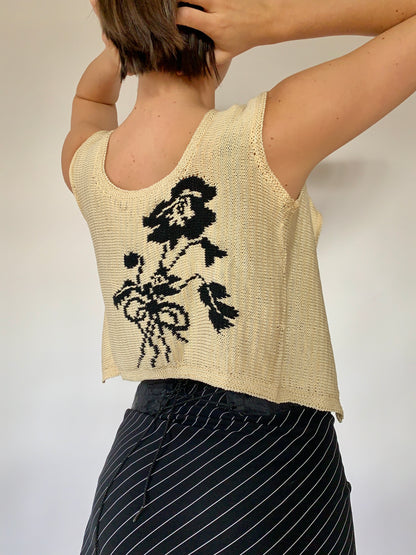 Coquette Knit Vest - XS