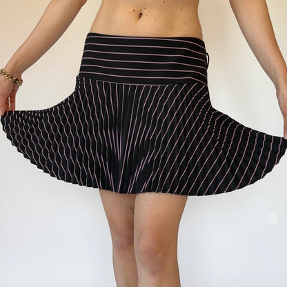 Bebe Pleated Mini Skirt (S)