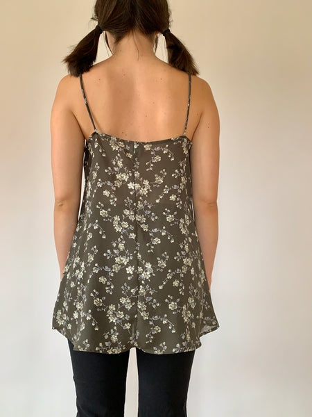 Vintage 1990s Olive Tank