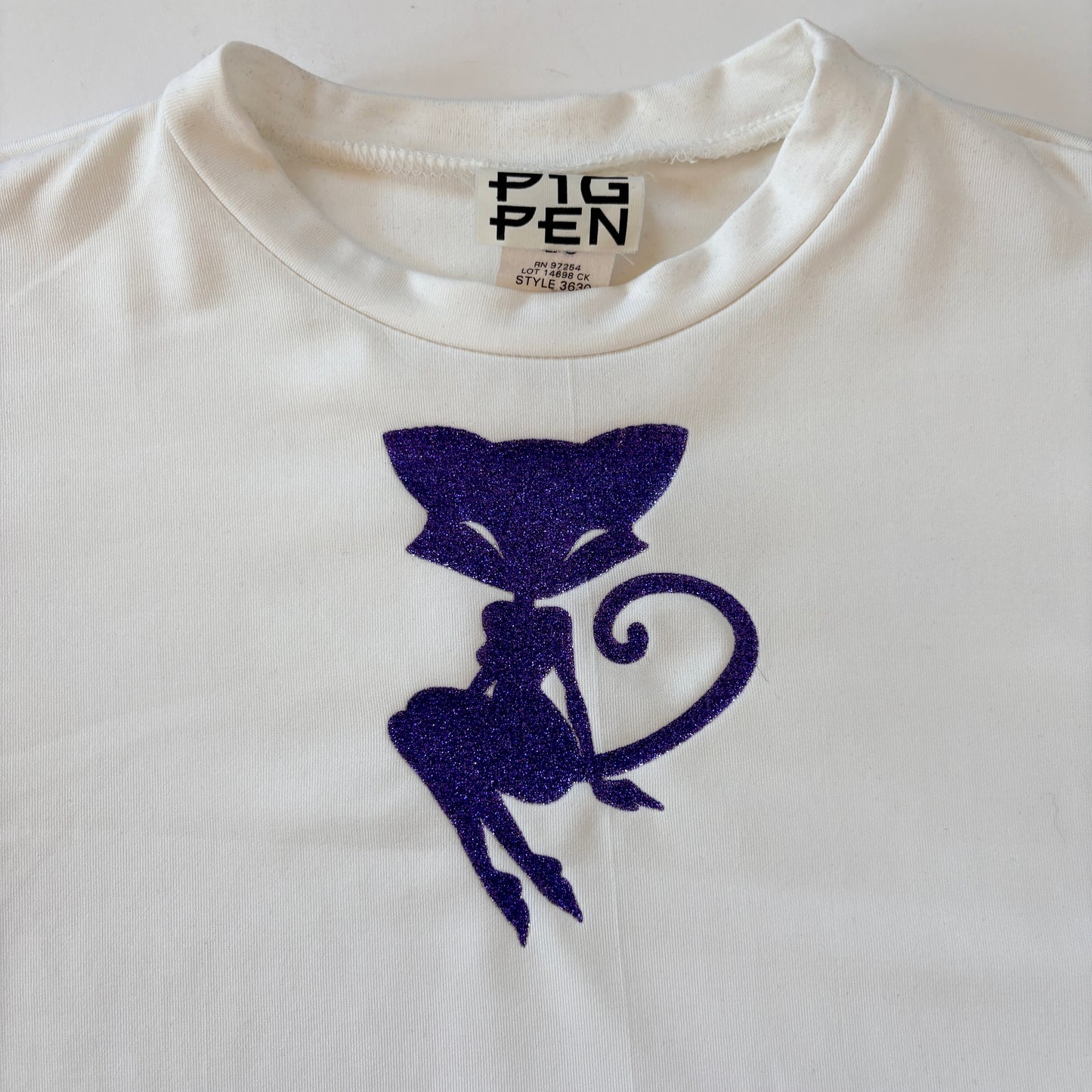 90s Feline Fatale Tee (XS)