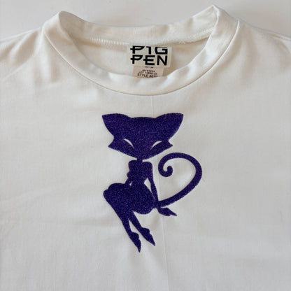 90s Feline Fatale Tee (XS)