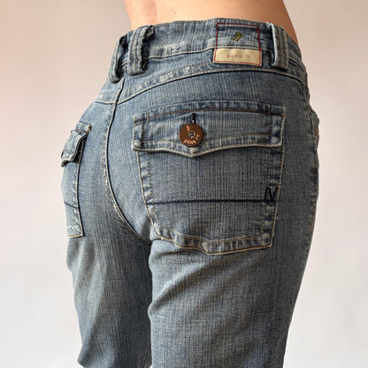 Y2K Flare Jeans (S)