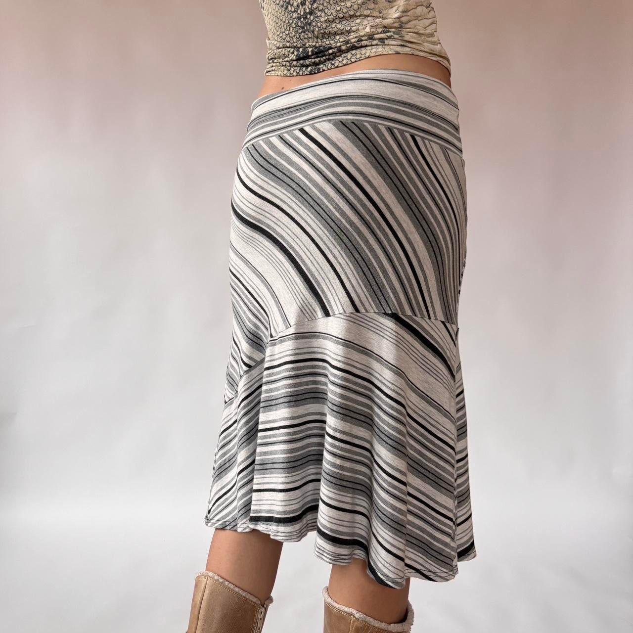Contemporary Athleta Striped Midi Skirt (XS/S)