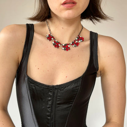 Rhinestone Statement Necklace