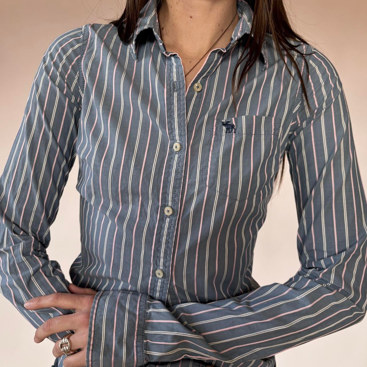 Abercrombie & Fitch Striped Button Up (XS/S)