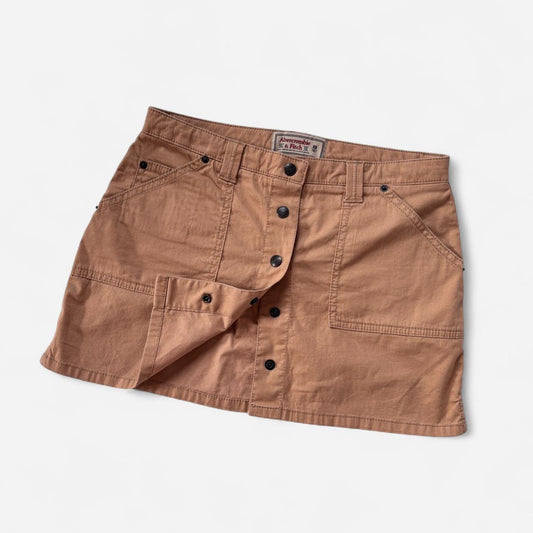 Abercrombie & Fitch Cargo Snap Mini Skirt (XS/S)
