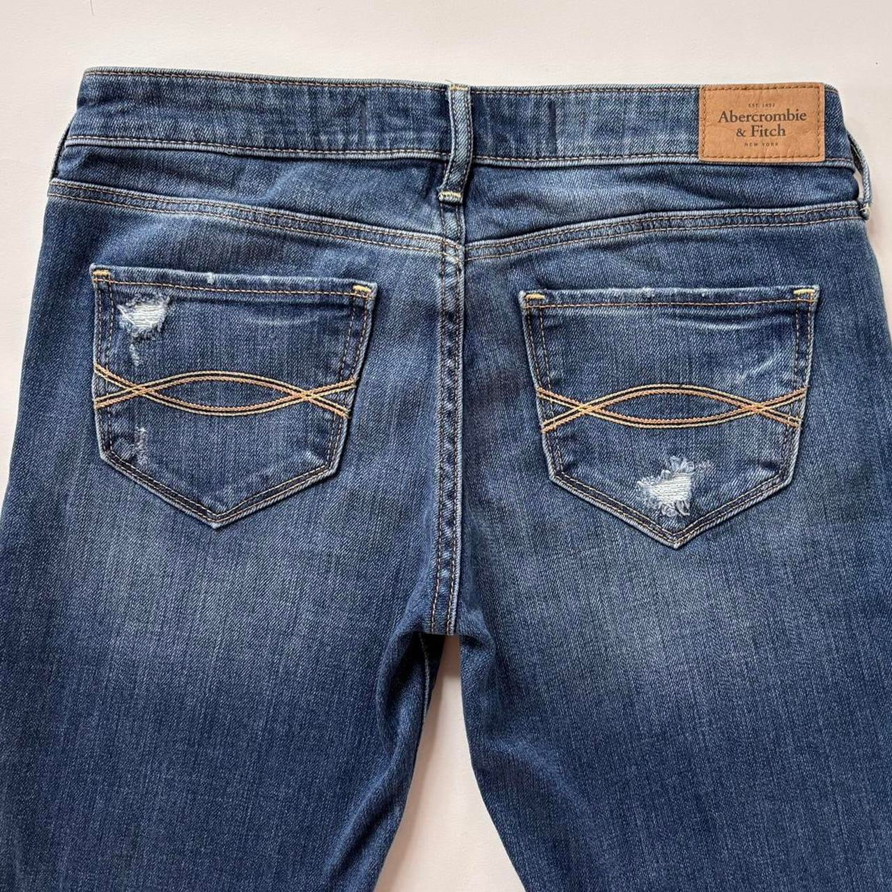 Abercrombie & Fitch Low Rise Jeans (XXS)