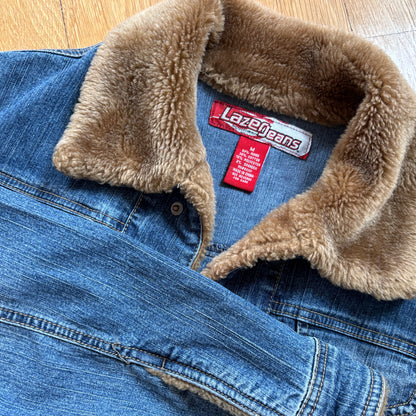Y2K Cozy Denim Jacket (M)