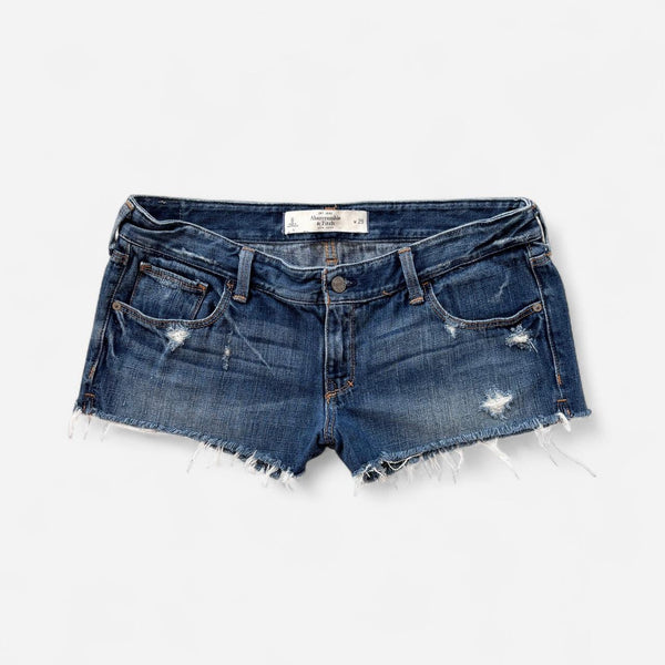 Abercrombie & Fitch Low Rise Denim Shorts (M)