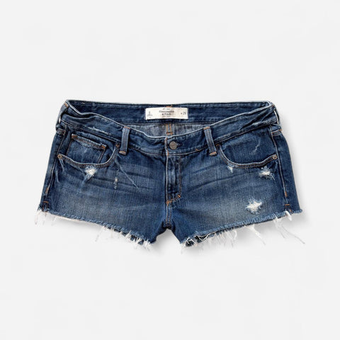 Abercrombie & Fitch Low Rise Denim Shorts (M)