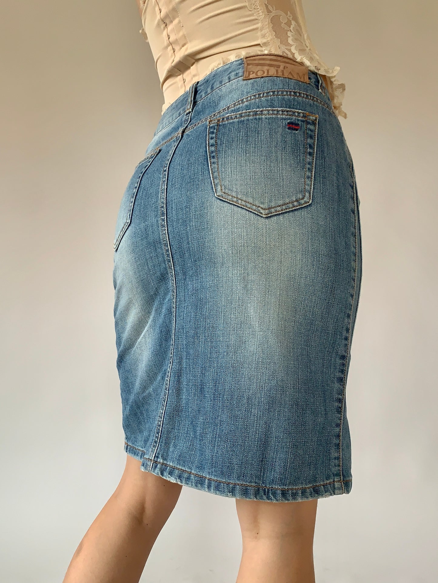 Y2K Denim Midi - Small