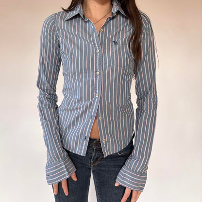Abercrombie & Fitch Striped Button Up (XS/S)