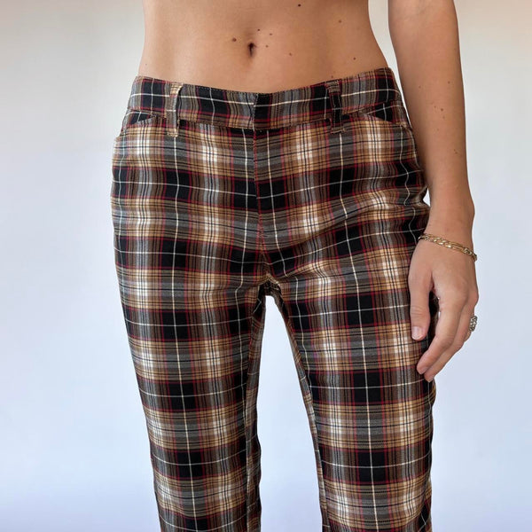 Autumn 2001 Old Navy Plaid Flares (S)