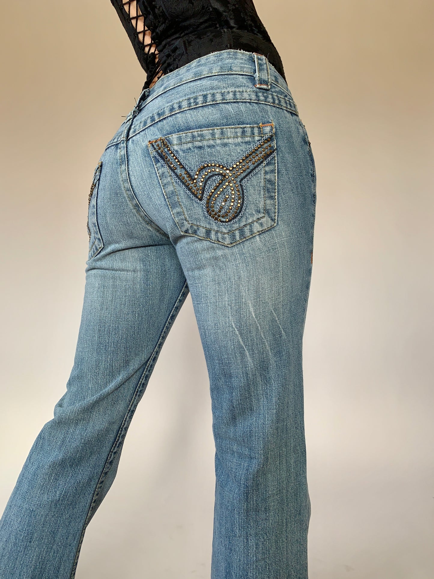 Y2K Bebe Jeans - Small