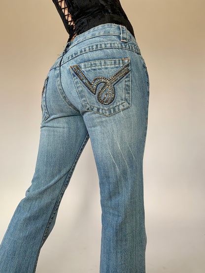 Y2K Bebe Jeans - Small