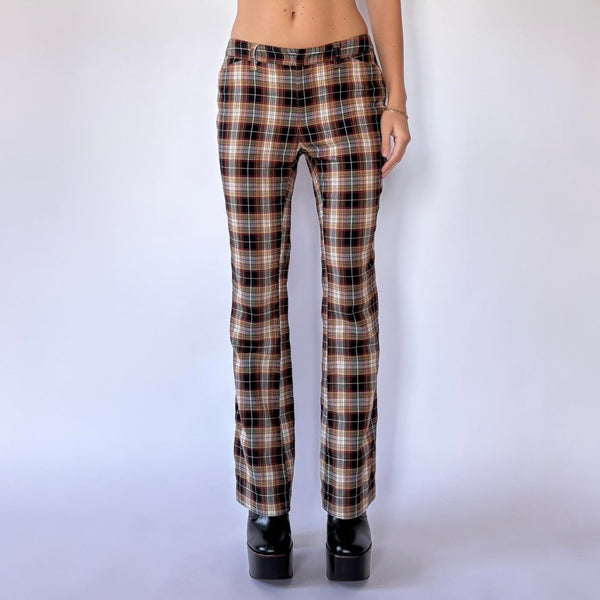 Autumn 2001 Old Navy Plaid Flares (S)