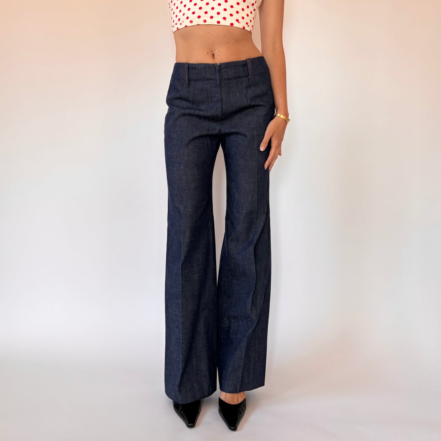 70s Denim Trousers (S)
