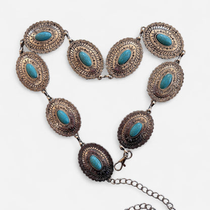 Western Concho Chain Belt