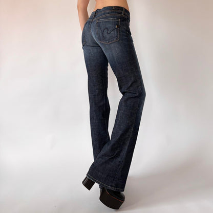 2000s Low Rise Flare Jeans (XS/S)