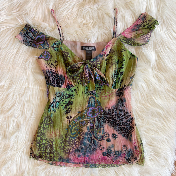 Y2K Bisou Bisou Whimsy Top (M)